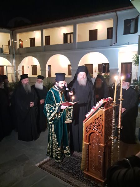 Πανήγυρις Οσίου Γεωργίου (Καρσλίδη) στην Ιερά Μονή Αναλήψεως Δράμας